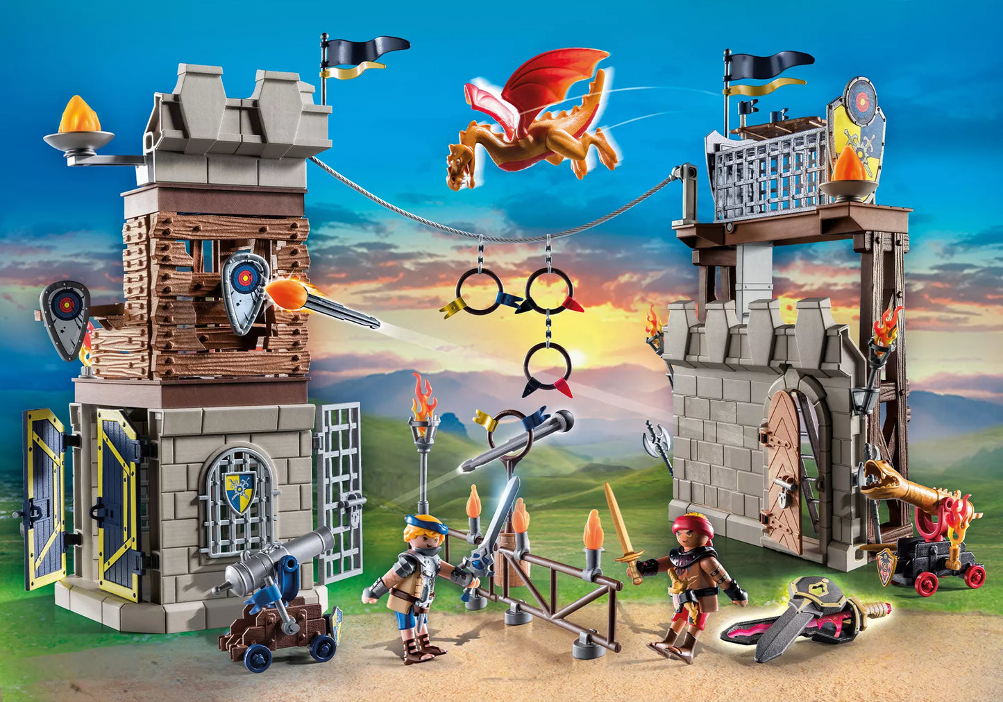 Playmobil 71298 Novelmore vs. Burnham Raiders - Turnierarena - plegobil
