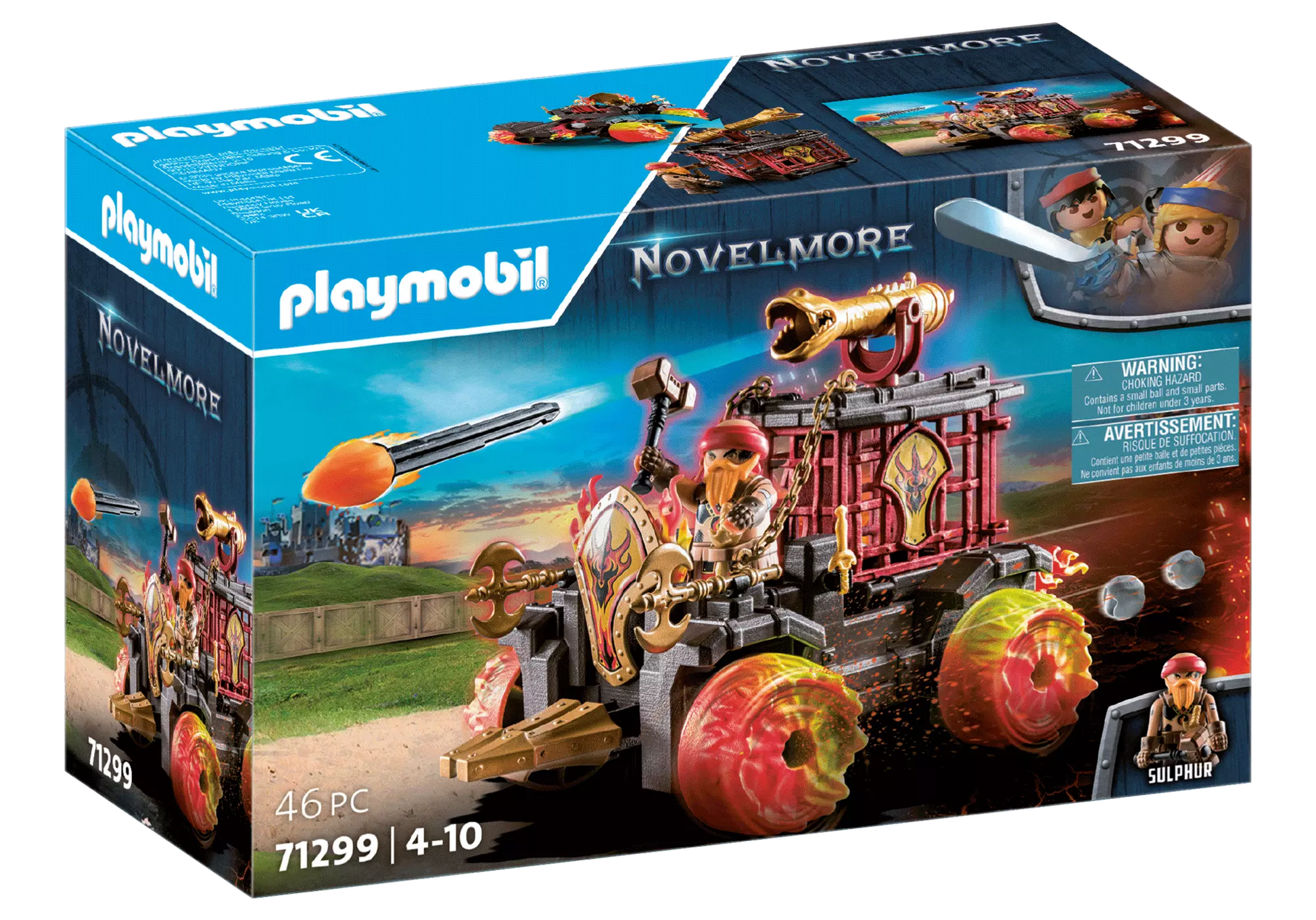 Playmobil 71299 Novelmore Burnham Raiders - Feuerkampfwagen - plegobil