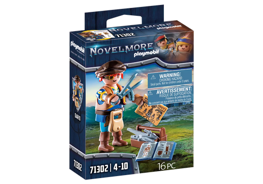Playmobil 71302 Novelmore Dario mit Werkzeug - plegobil