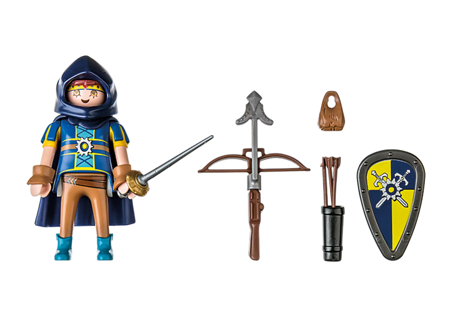 Playmobil 71303 Novelmore Gwynn mit Kampfausrüstung - plegobil
