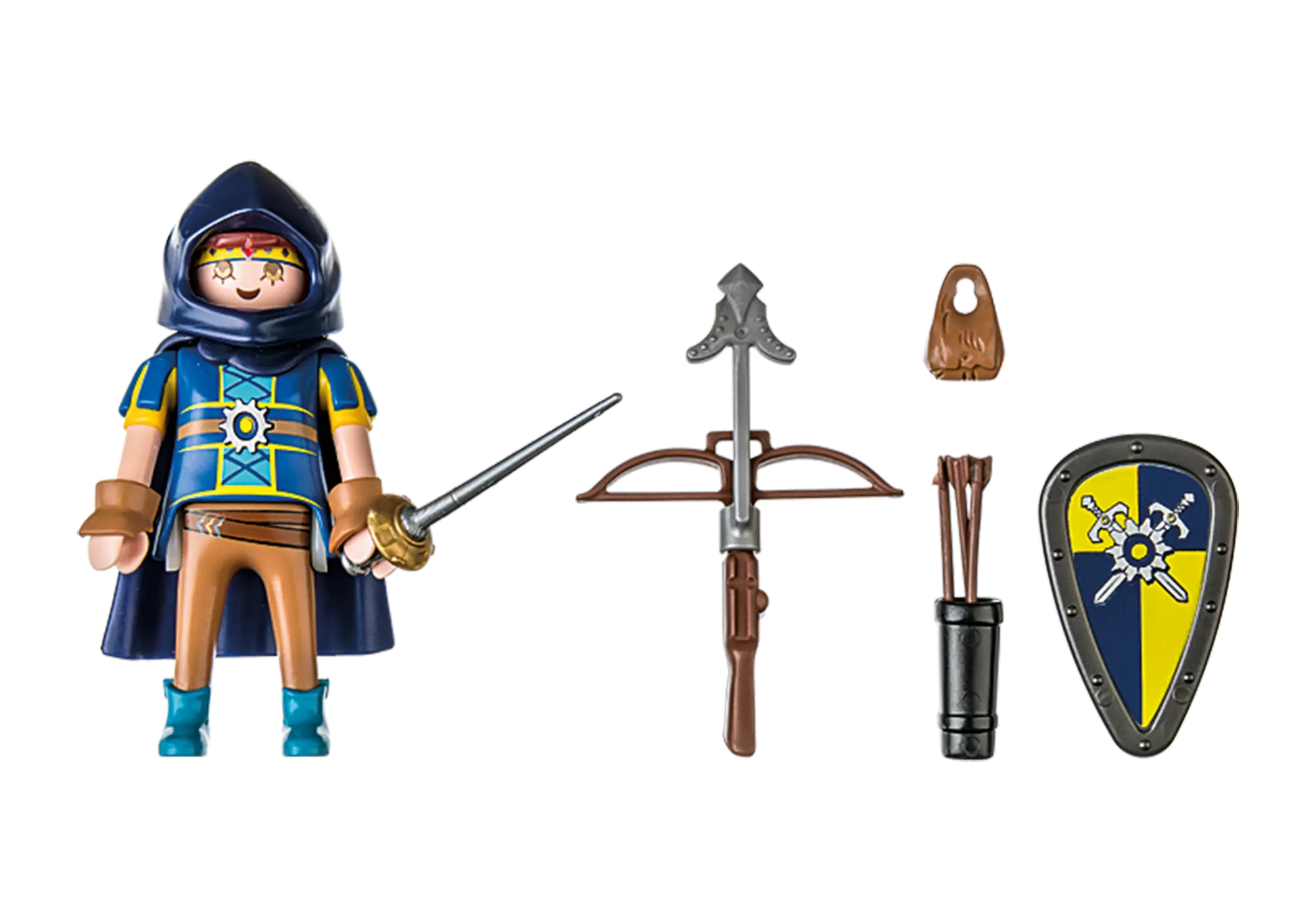 Playmobil 71303 Novelmore Gwynn mit Kampfausrüstung - plegobil
