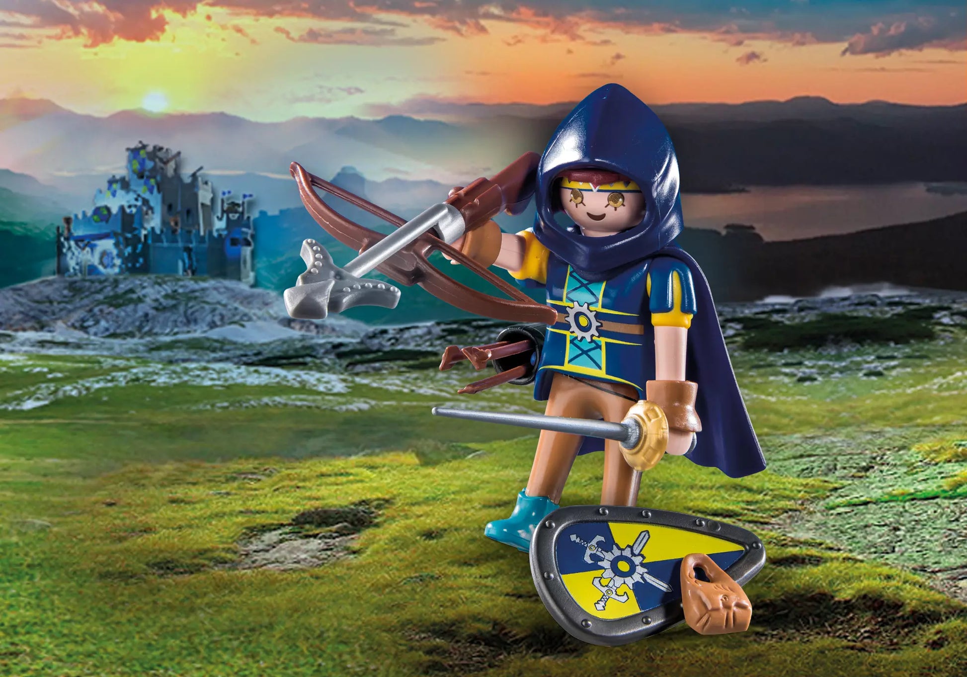 Playmobil 71303 Novelmore Gwynn mit Kampfausrüstung - plegobil