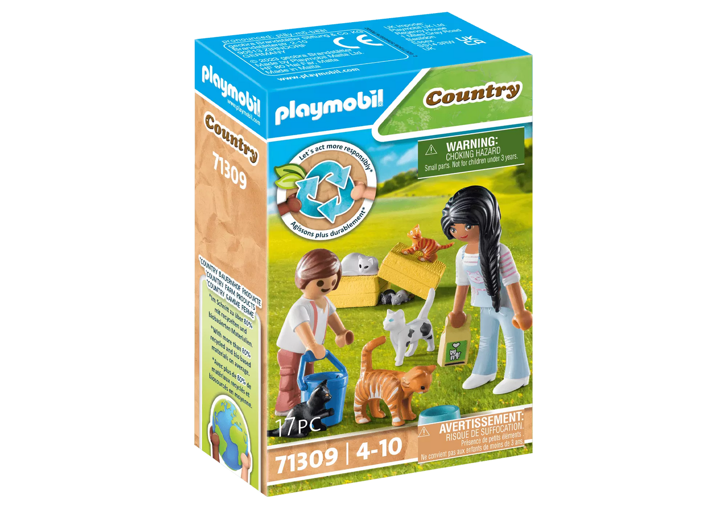 Playmobil 71309 Country Katzenfamilie - plegobil
