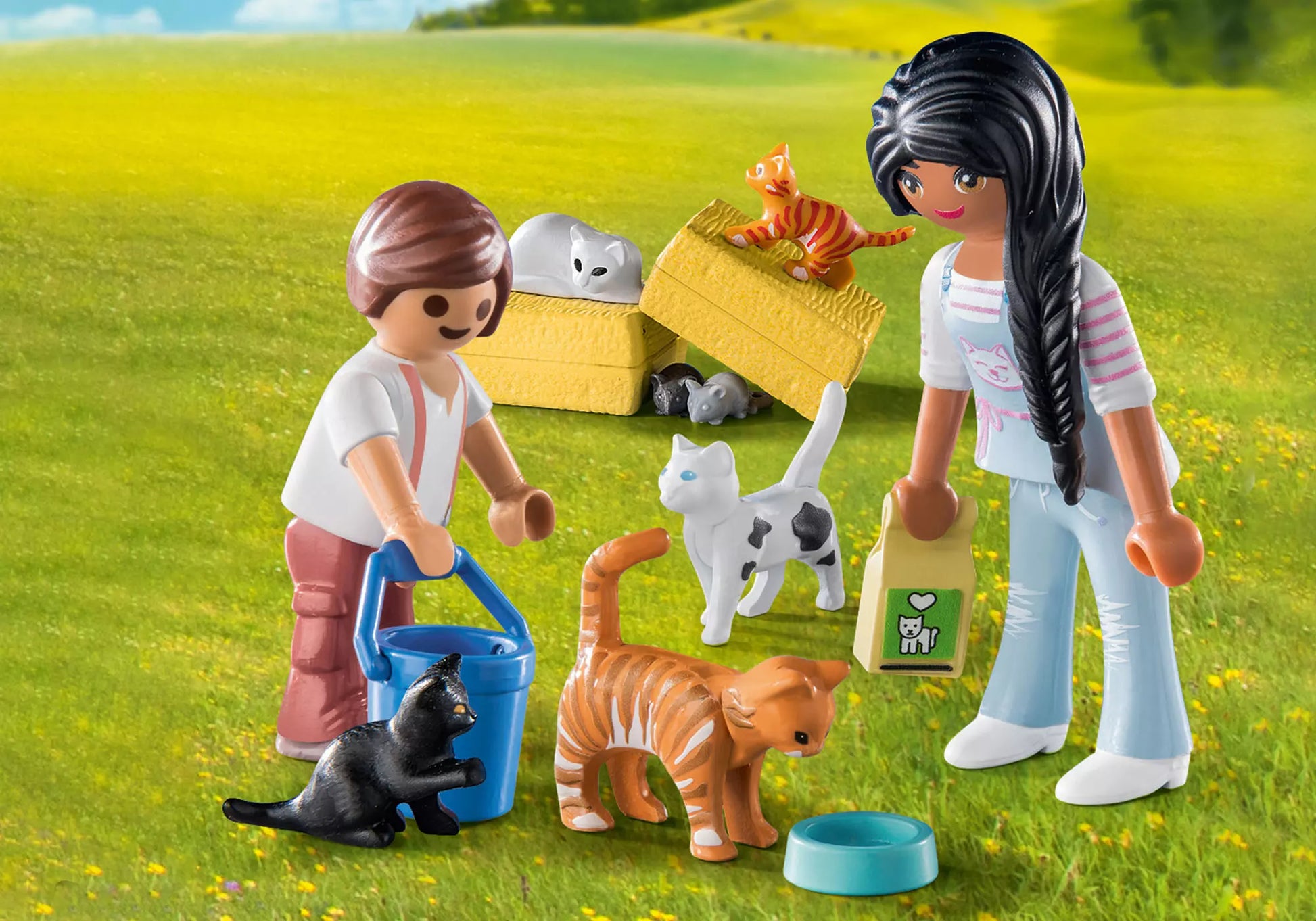 Playmobil 71309 Country Katzenfamilie - plegobil