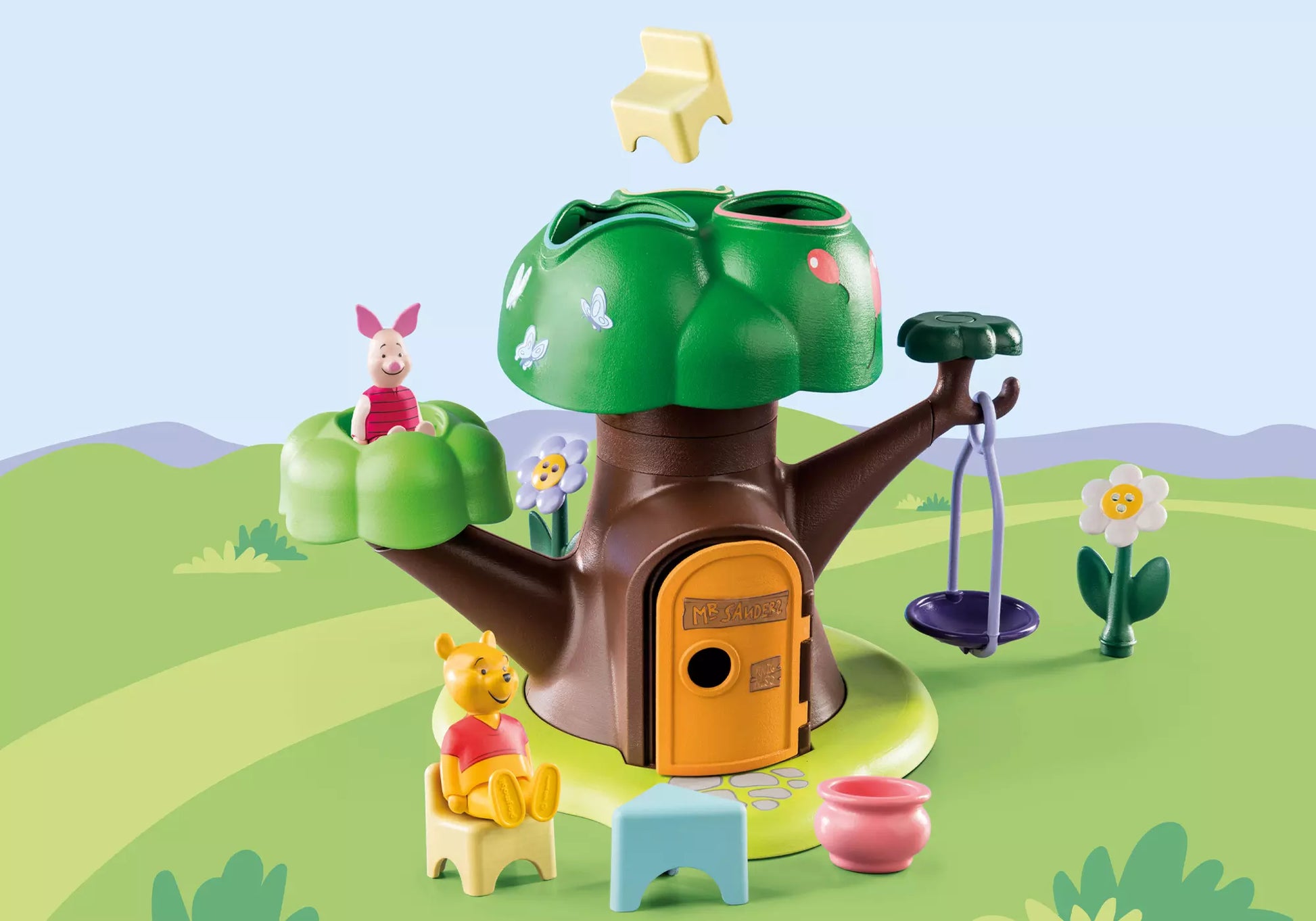 Playmobil 71316 1-2-3 Disney Winnies & Ferkels Baumhaus - plegobil