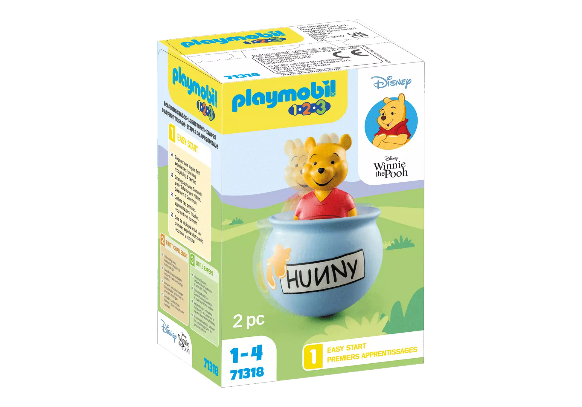 Playmobil 71318 1-2-3 Disney Winnies Stehauf-Honigtopf - plegobil