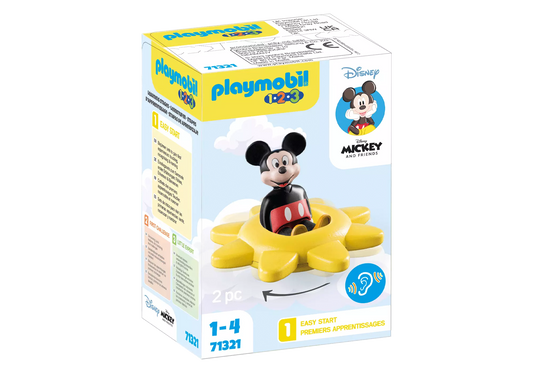 Playmobil 71321 1-2-3 Disney Mickys Drehsonne mit Rasselfunktion - plegobil