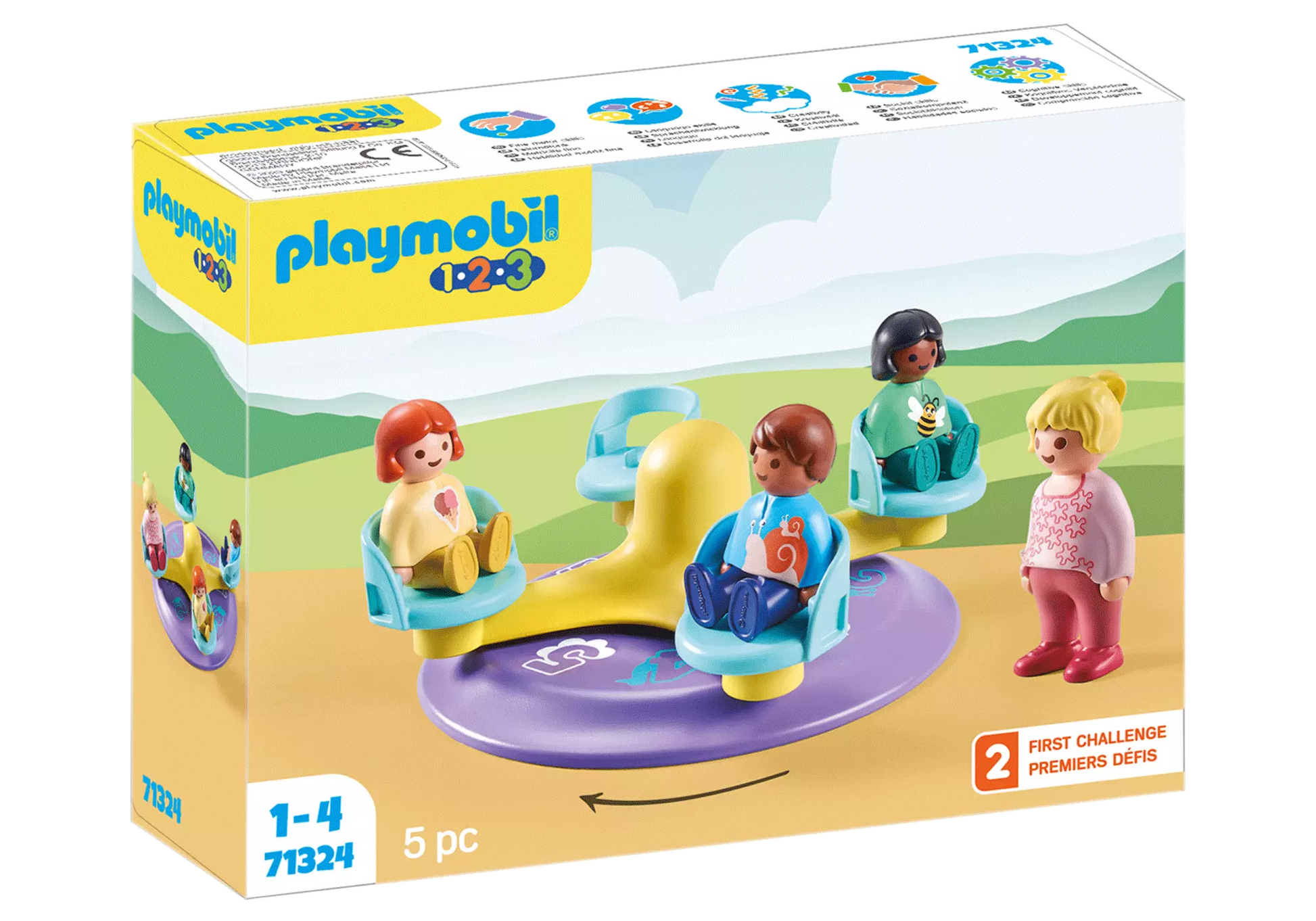 Playmobil 71324 1-2-3 Zahlenkarussell - plegobil