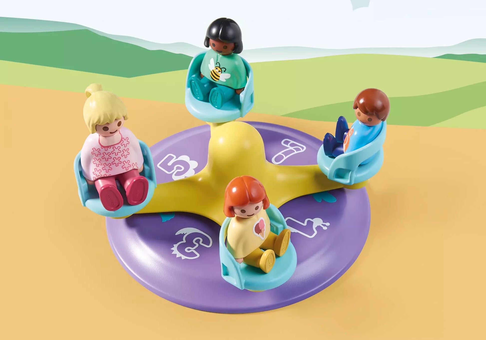 Playmobil 71324 1-2-3 Zahlenkarussell - plegobil
