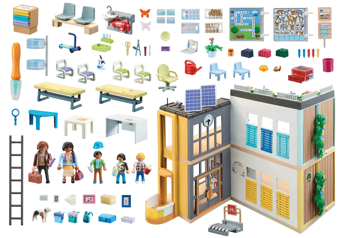 Playmobil 71327 City Life Große Schule - plegobil