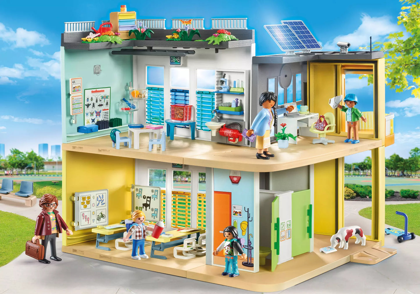 Playmobil 71327 City Life Große Schule - plegobil