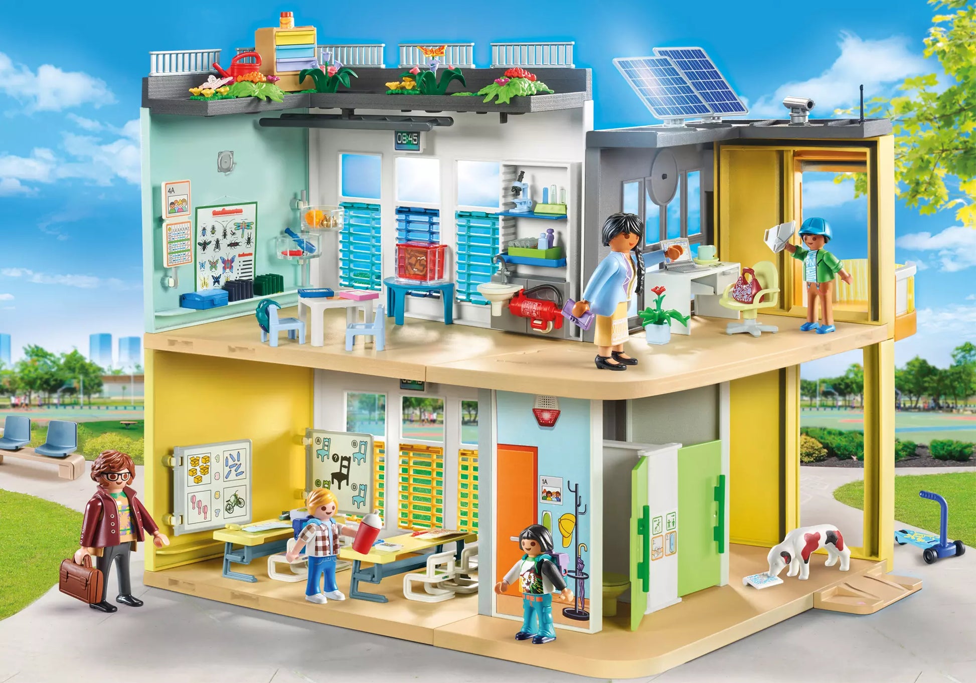 Playmobil 71327 City Life Große Schule - plegobil