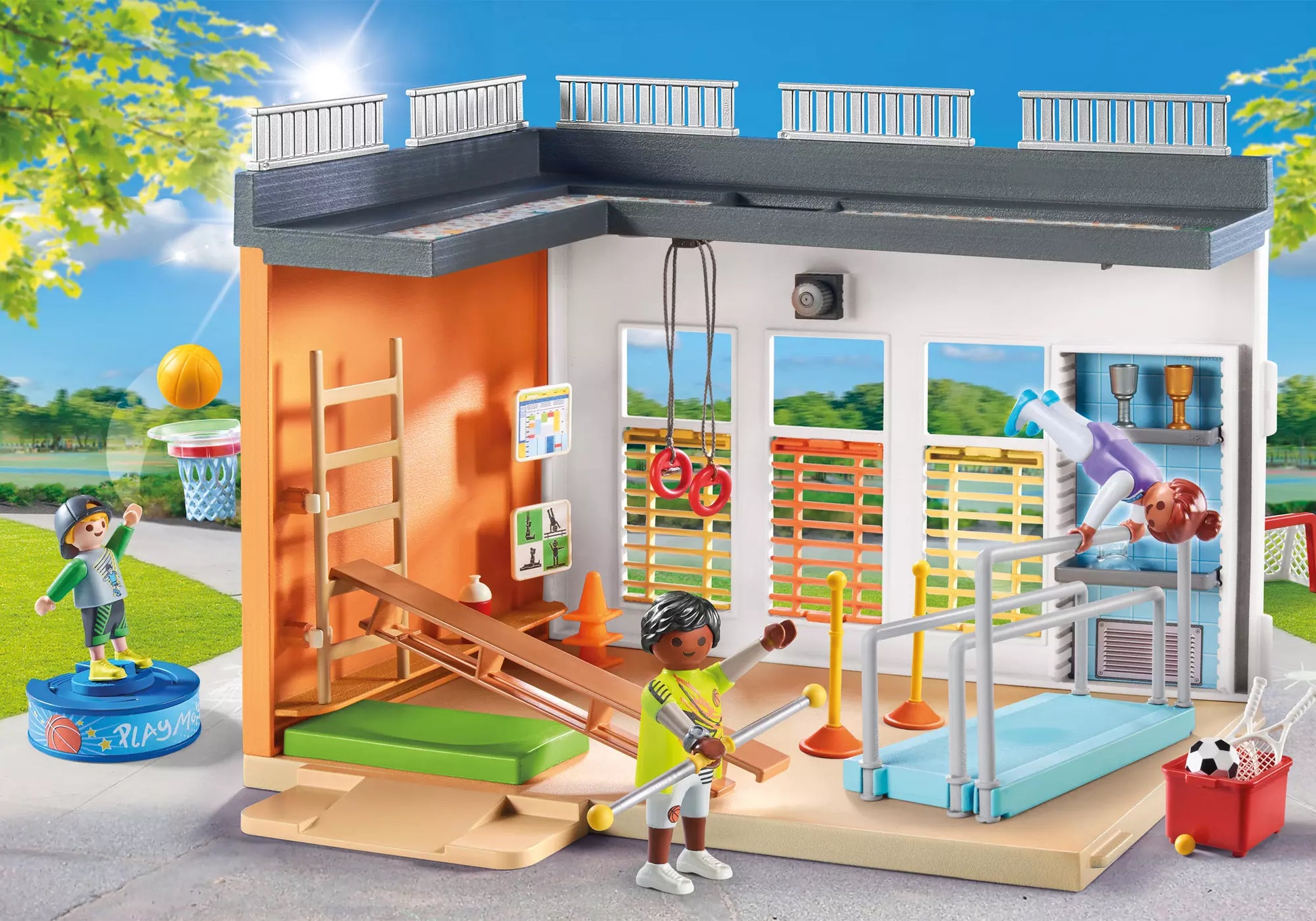 Playmobil 71328 City Life Anbau Turnhalle - plegobil
