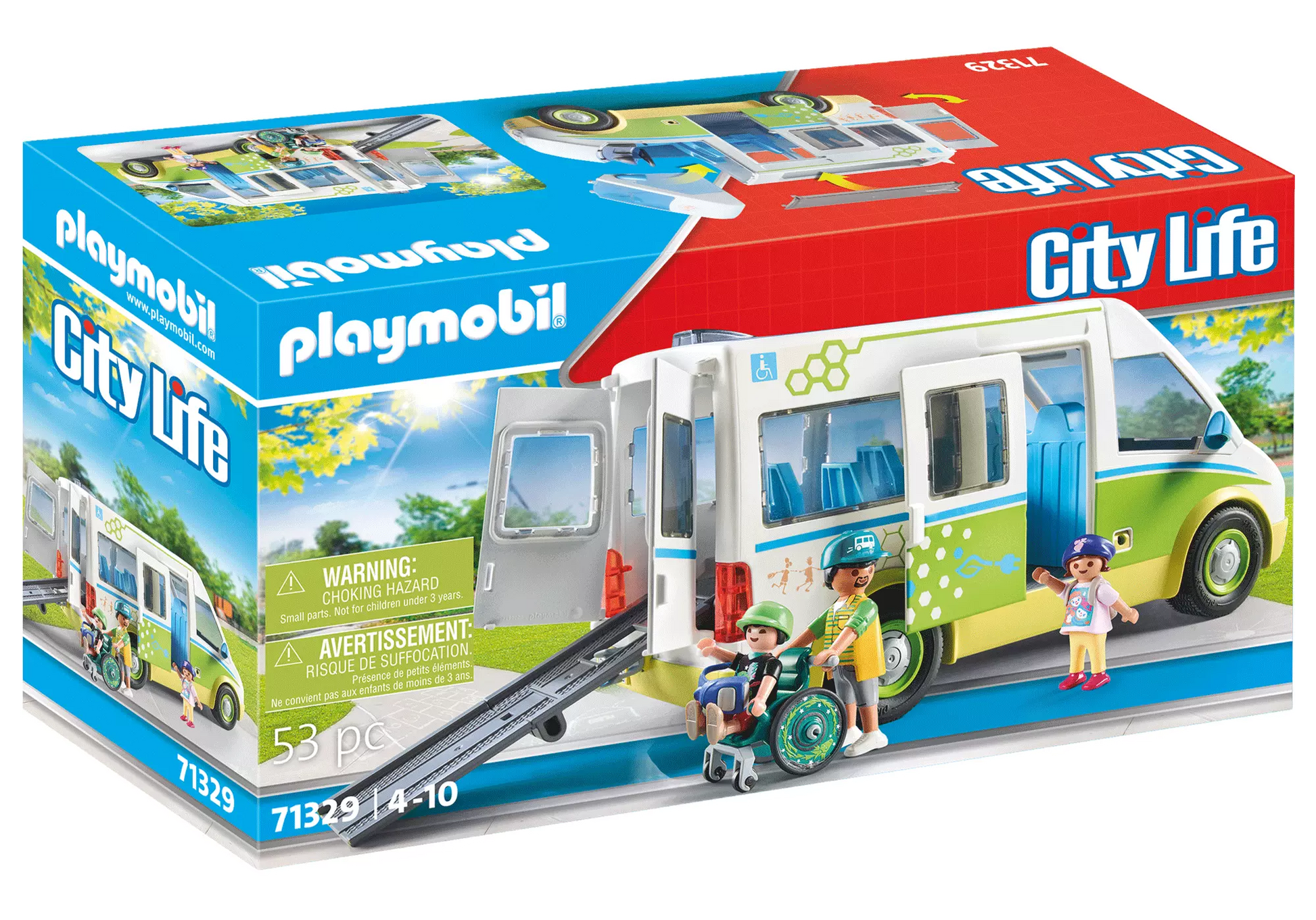 Playmobil 71329 City Life Schulbus - plegobil