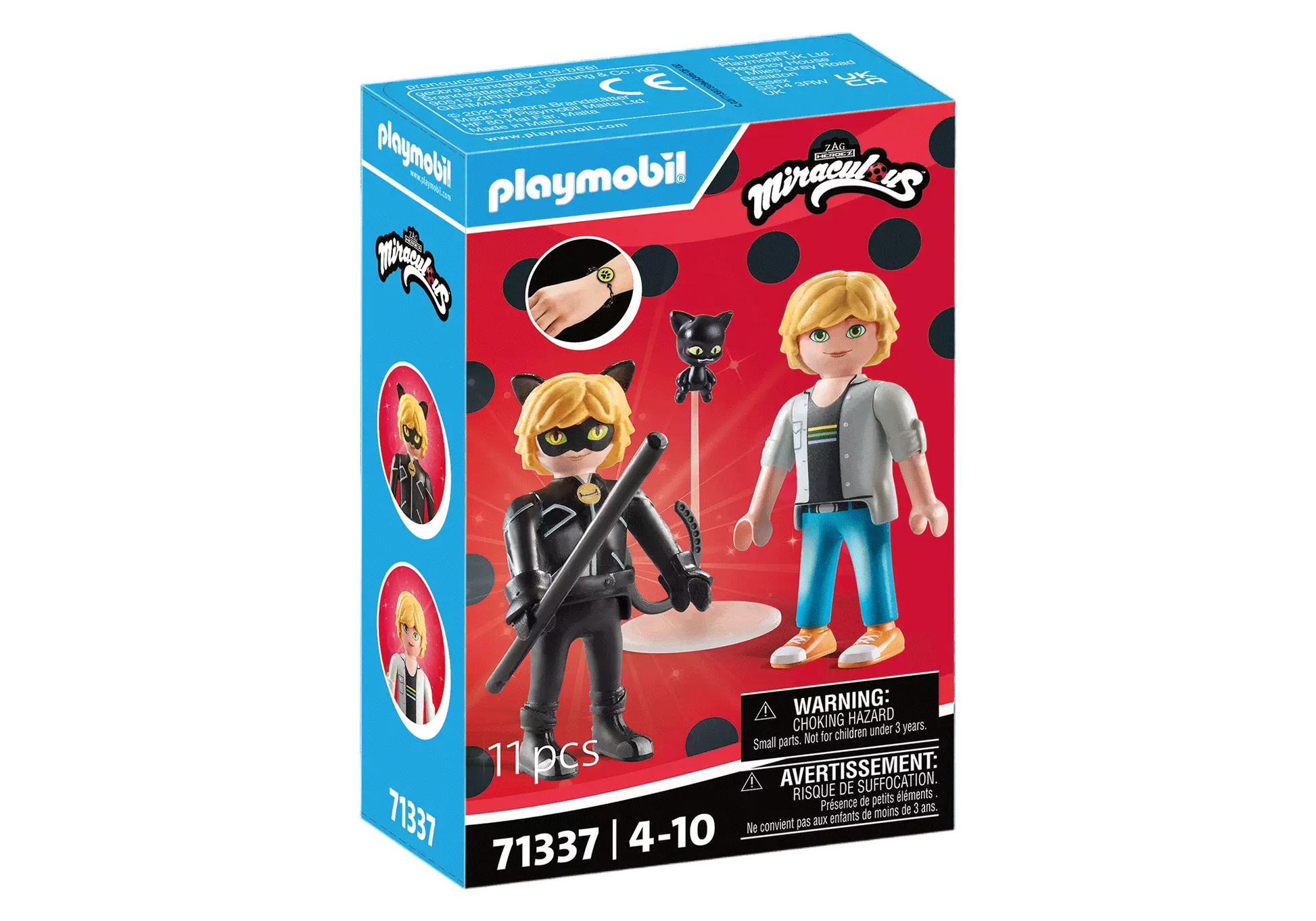 Playmobil 71337 Miraculous Adrien & Cat Noir - plegobil