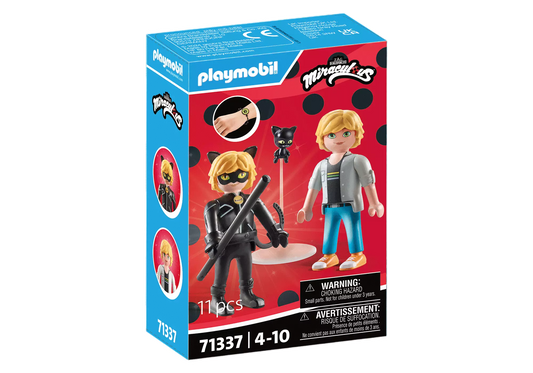Playmobil 71337 Miraculous Adrien & Cat Noir - plegobil