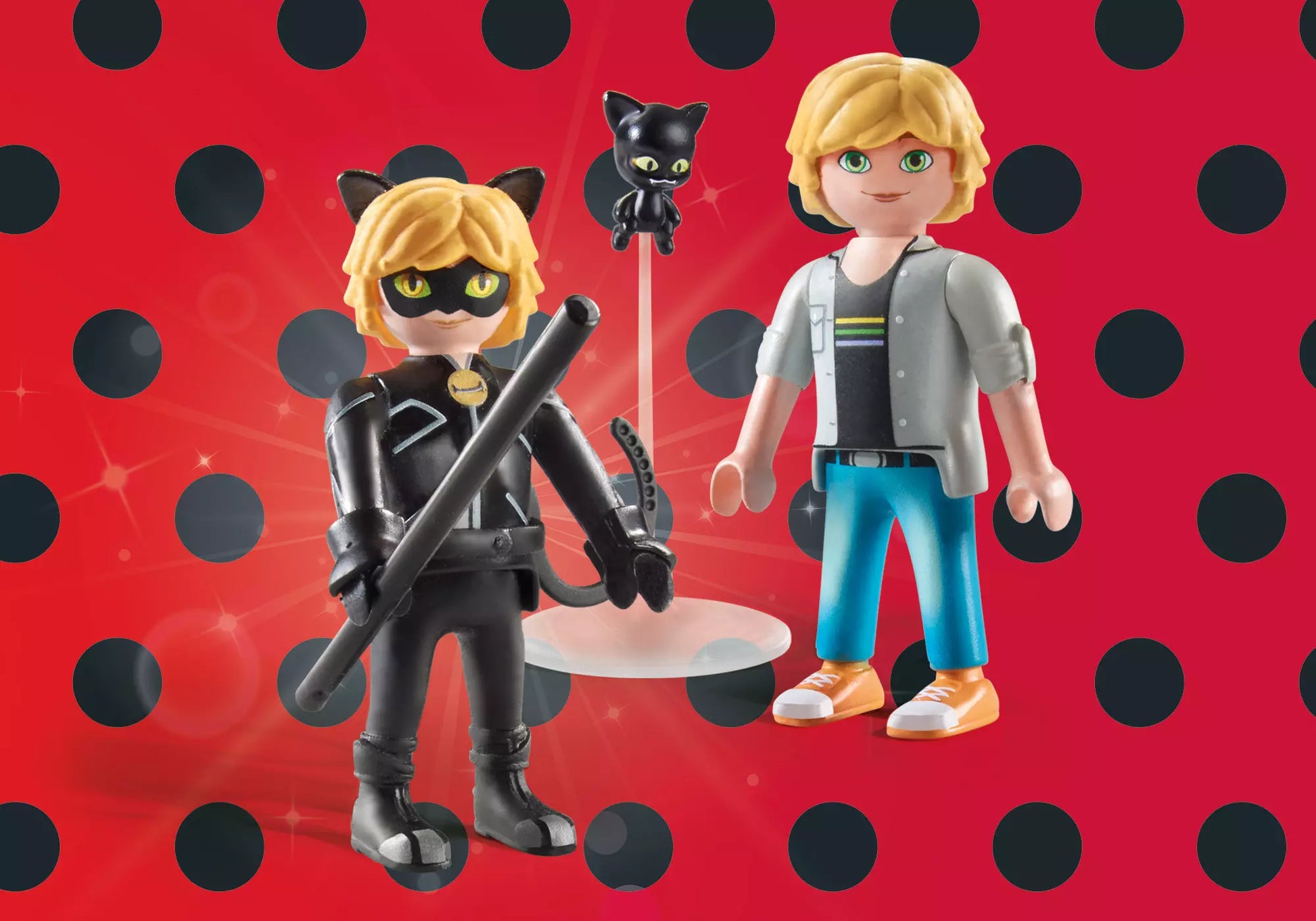 Playmobil 71337 Miraculous Adrien & Cat Noir - plegobil