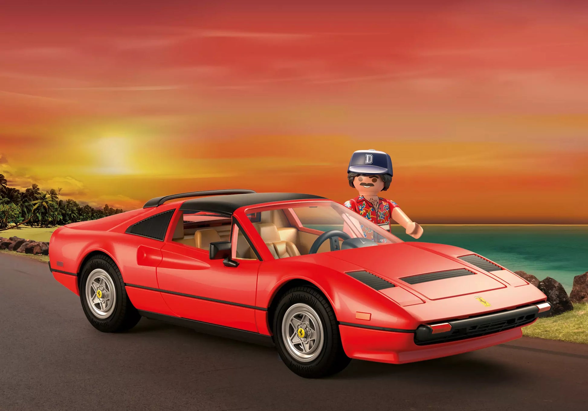 Playmobil 71343 Magnum, p.i. Ferrari 308 GTS Quattrovalvole - plegobil