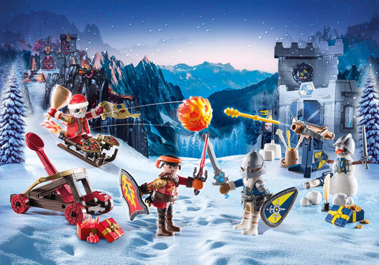 Playmobil 71346 Novelmore Adventskalender Kampf im Schnee - plegobil