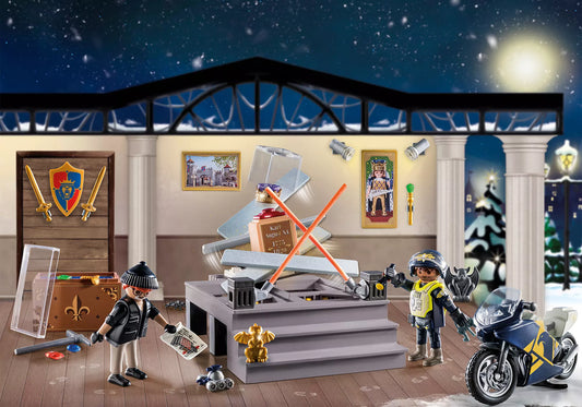 Playmobil 71347 City Action Adventskalender Polizei Museumsdiebstahl - plegobil