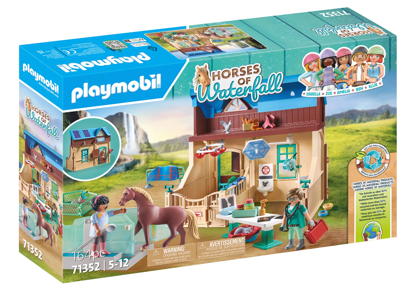 Playmobil 71352 Horses of Waterfall Reittherapie & Tierarztpraxis - plegobil