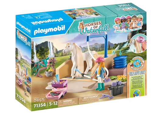 Playmobil 71354 Horses of Waterfall Isabella & Lioness mit Waschplatz - plegobil