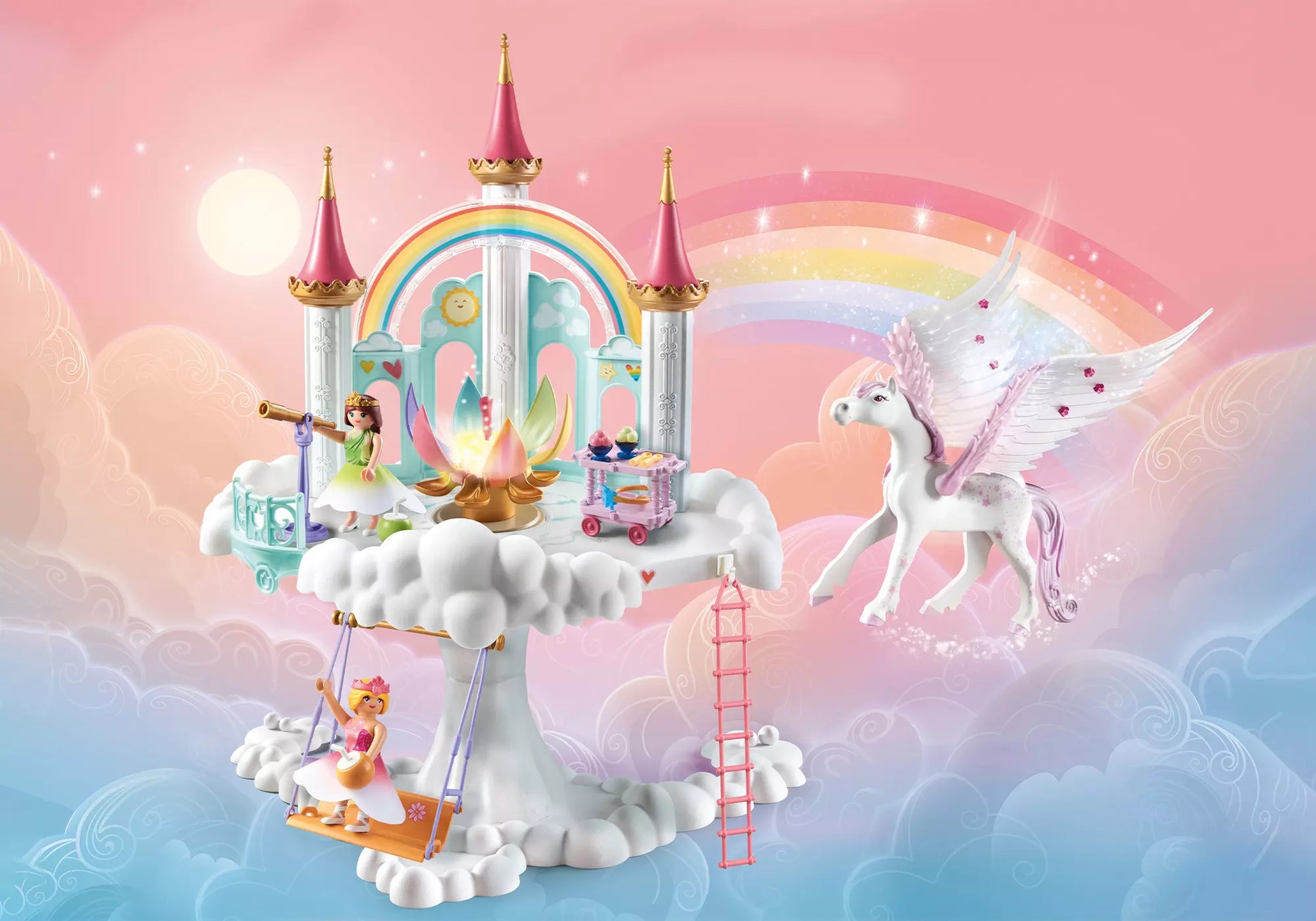 Playmobil 71359 Princess Himmlisches Regenbogenschloss - plegobil