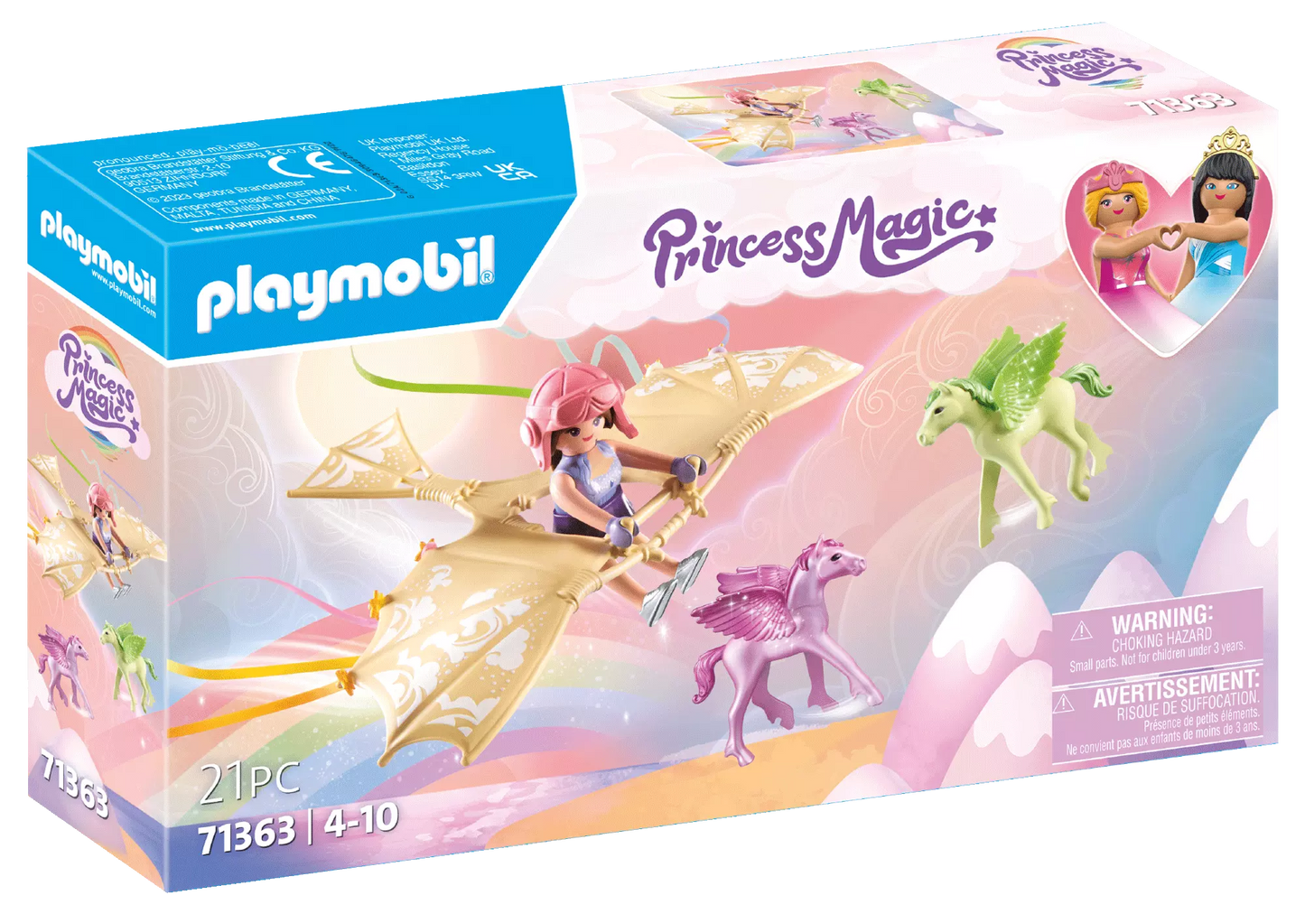 Playmobil 71363 Princess Magic Himmlischer Ausflug mit Pegasusfohlen - plegobil