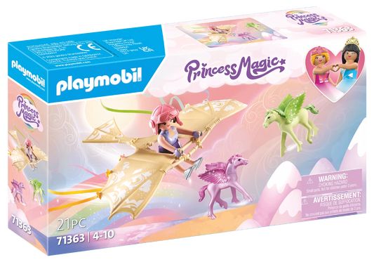 Playmobil 71363 Princess Magic Himmlischer Ausflug mit Pegasusfohlen - plegobil