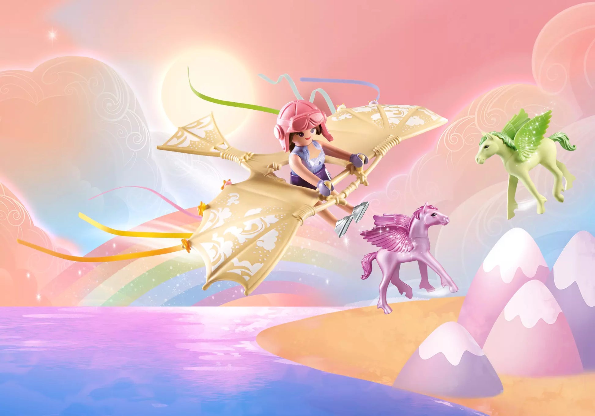 Playmobil 71363 Princess Magic Himmlischer Ausflug mit Pegasusfohlen - plegobil
