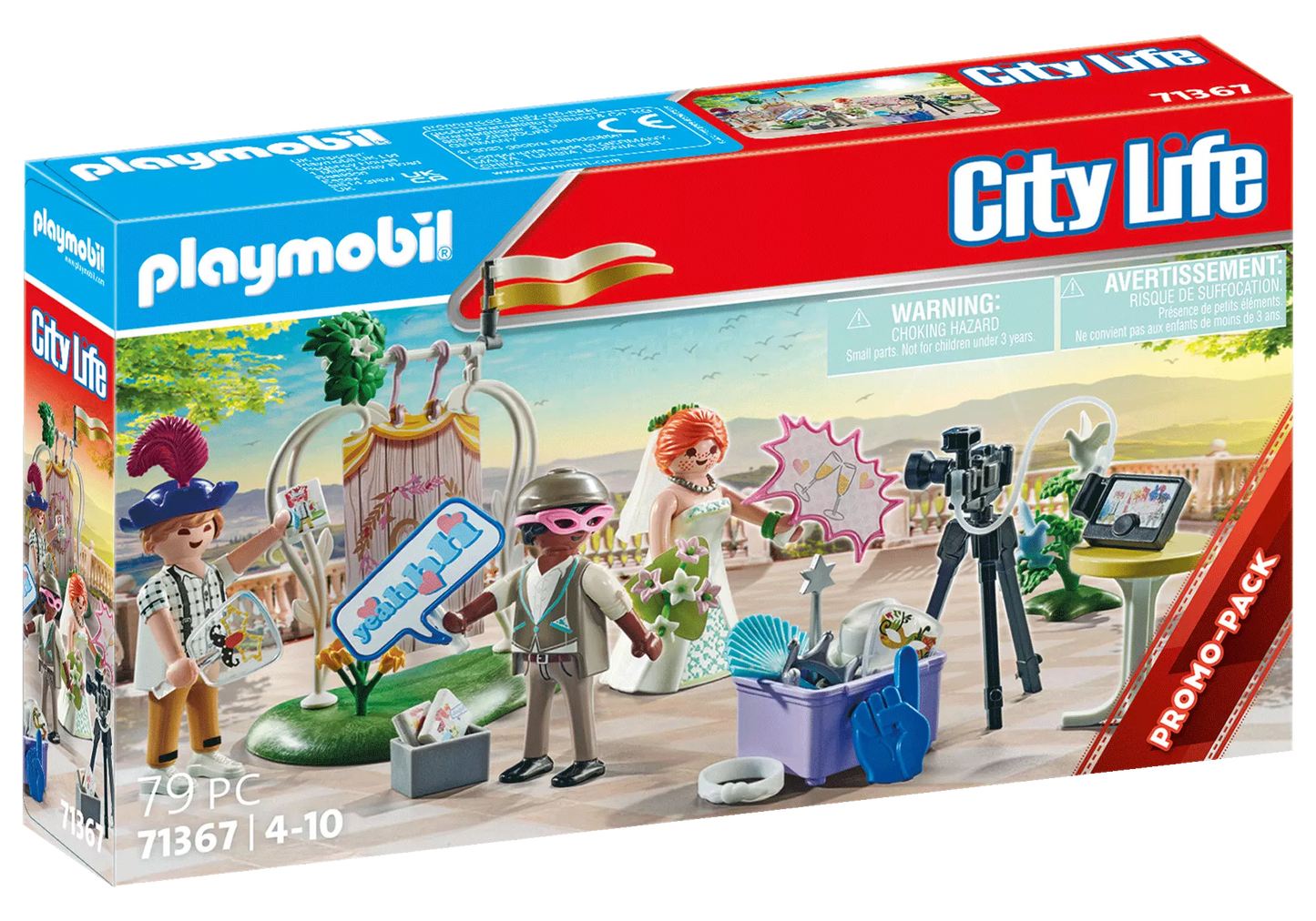 Playmobil 71367 City Life Hochzeits Fotobox - plegobil