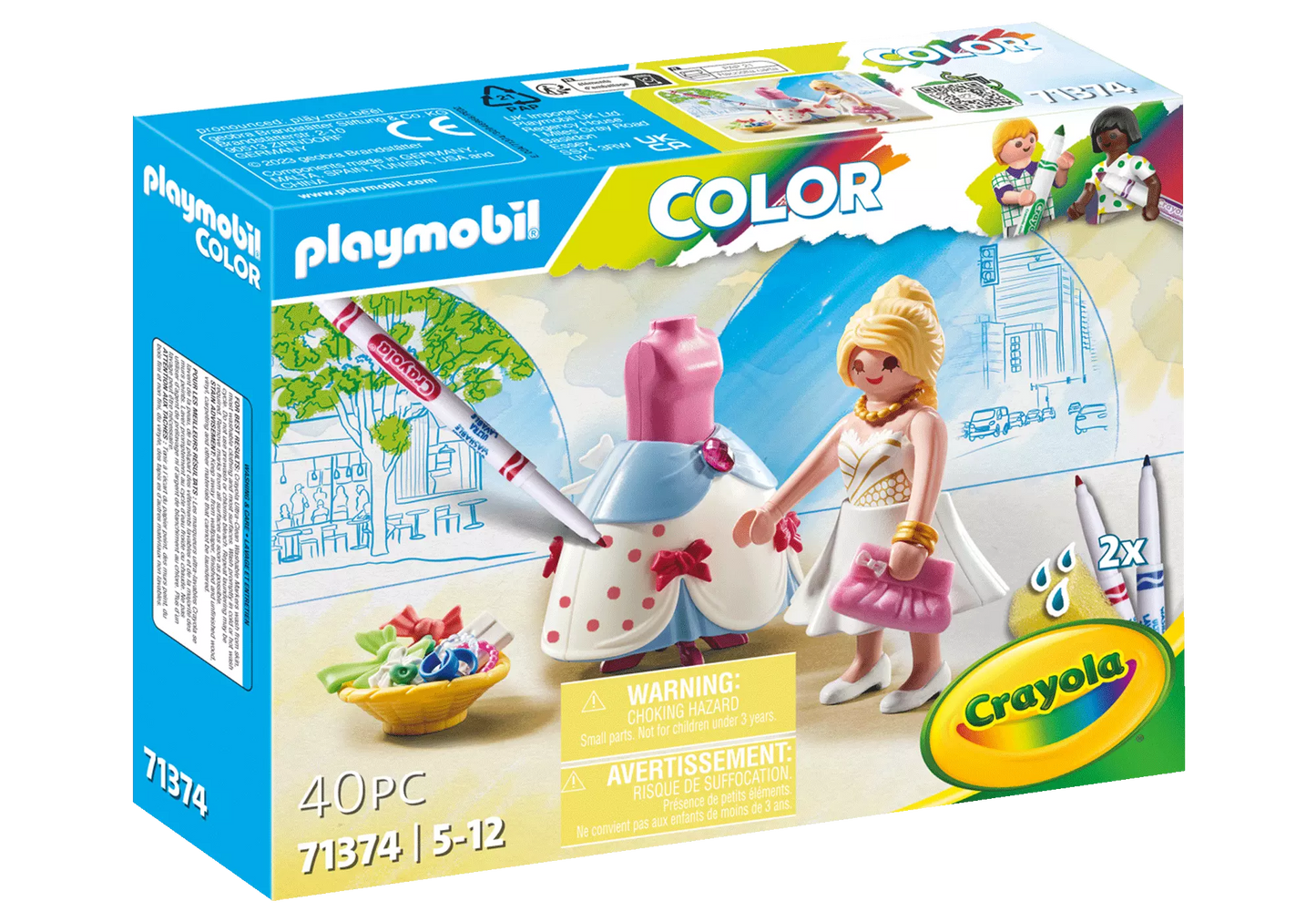 Playmobil 71374 Color Fashion Kleid - plegobil