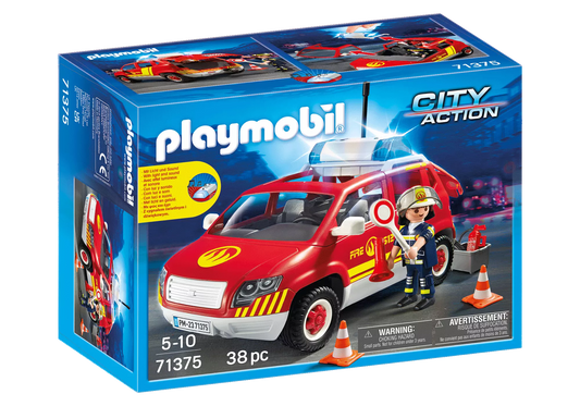 Playmobil 71375 City Action Brandmeisterfahrzeug - plegobil