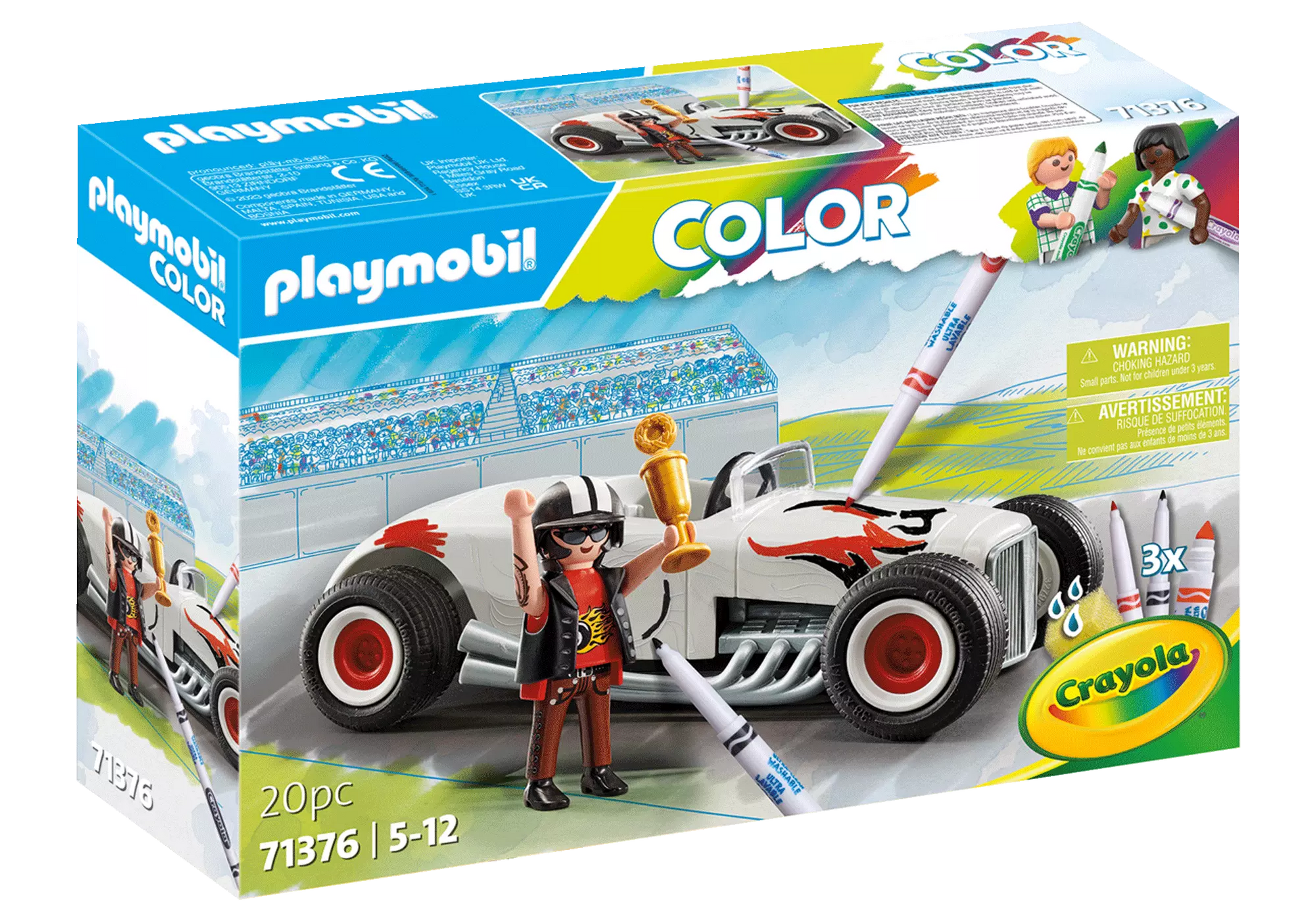 Playmobil 71376 Color Rennauto - plegobil