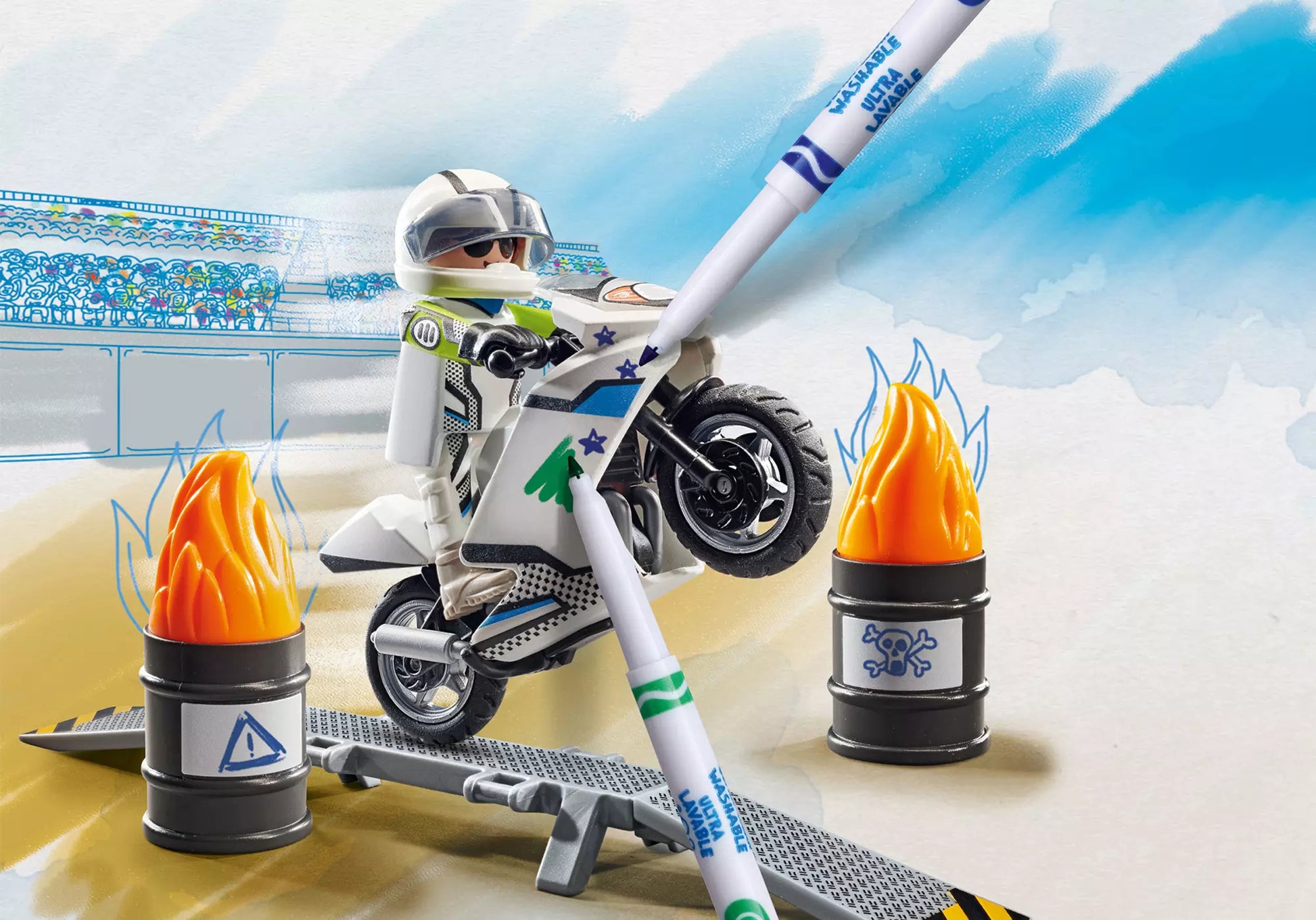 Playmobil 71376 Color Rennauto - plegobil