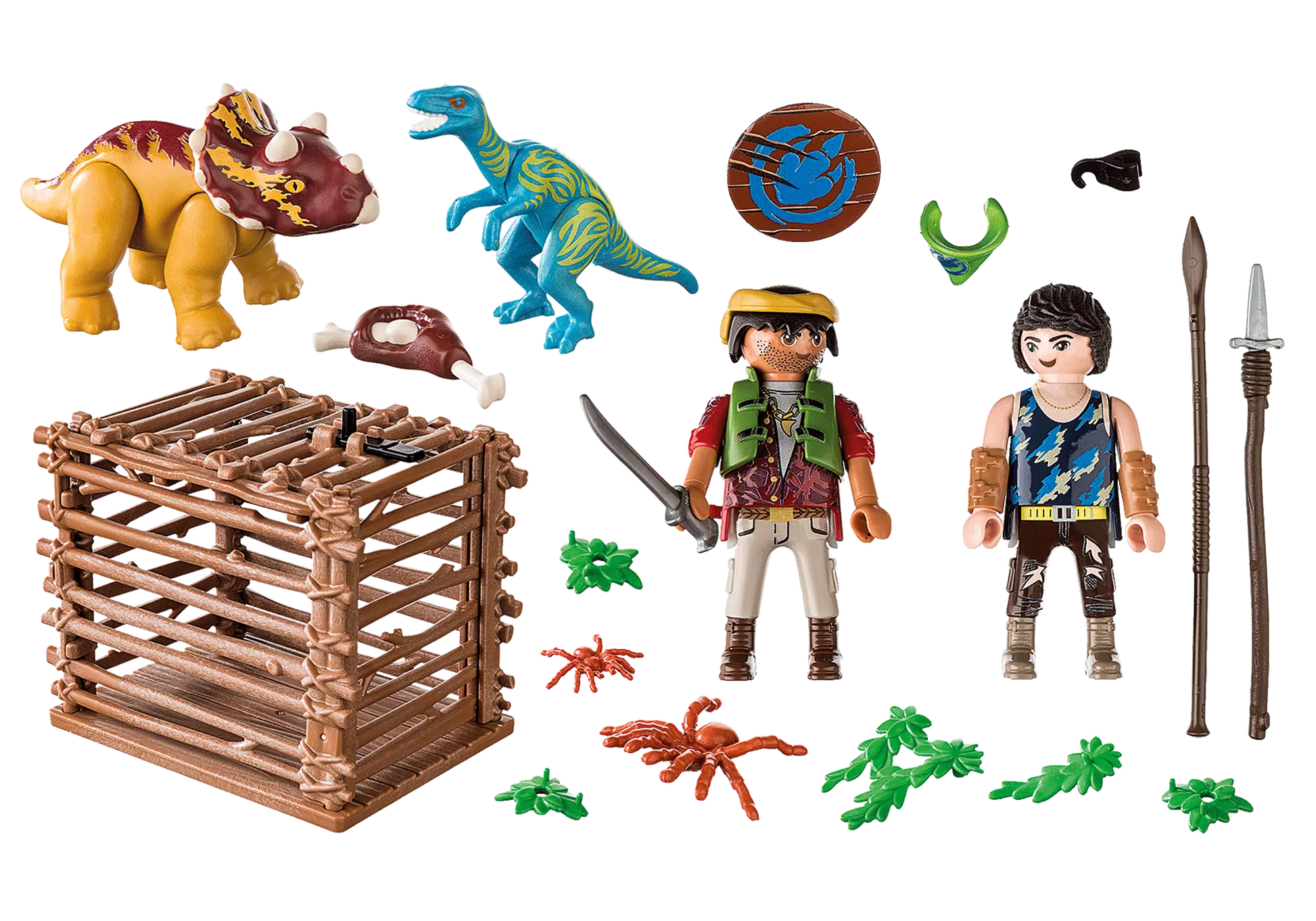 Playmobil 71378 Dino Rise Starter Pack Befreiung des Triceratops - plegobil