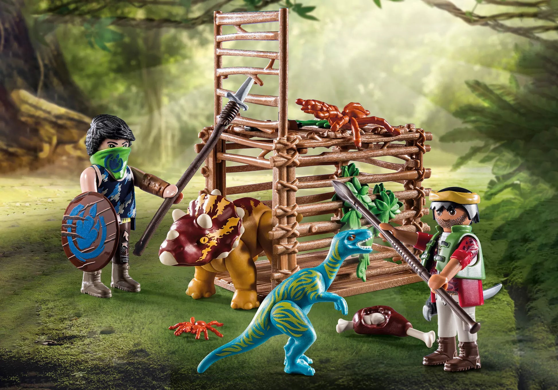 Playmobil 71378 Dino Rise Starter Pack Befreiung des Triceratops - plegobil
