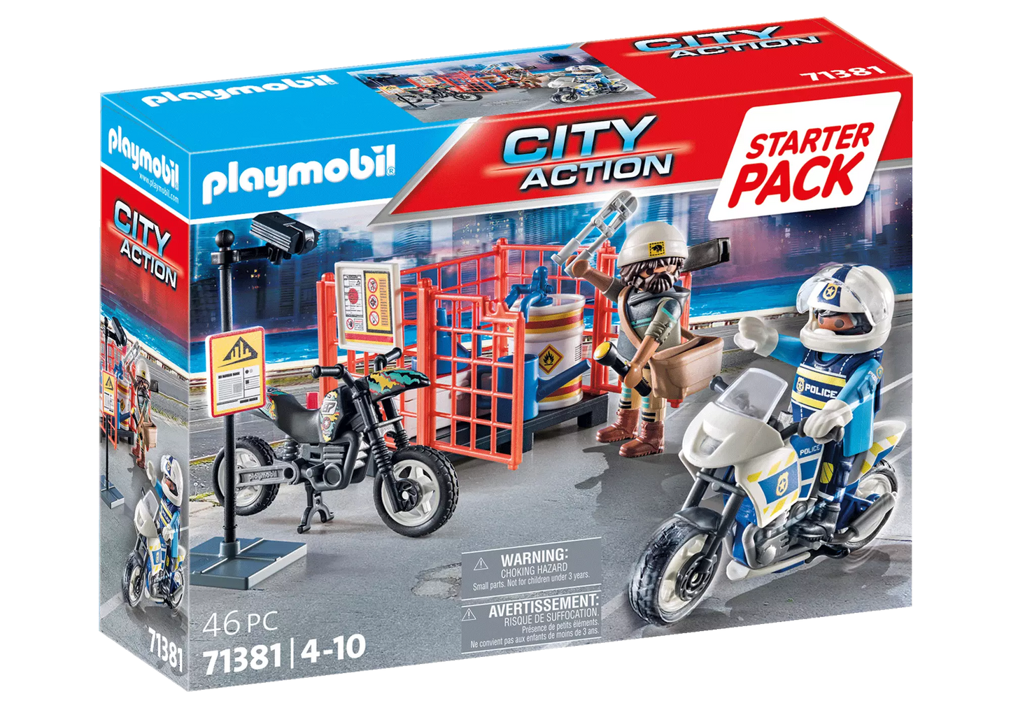 Playmobil 71381 City Action Starter Pack Polizei - plegobil