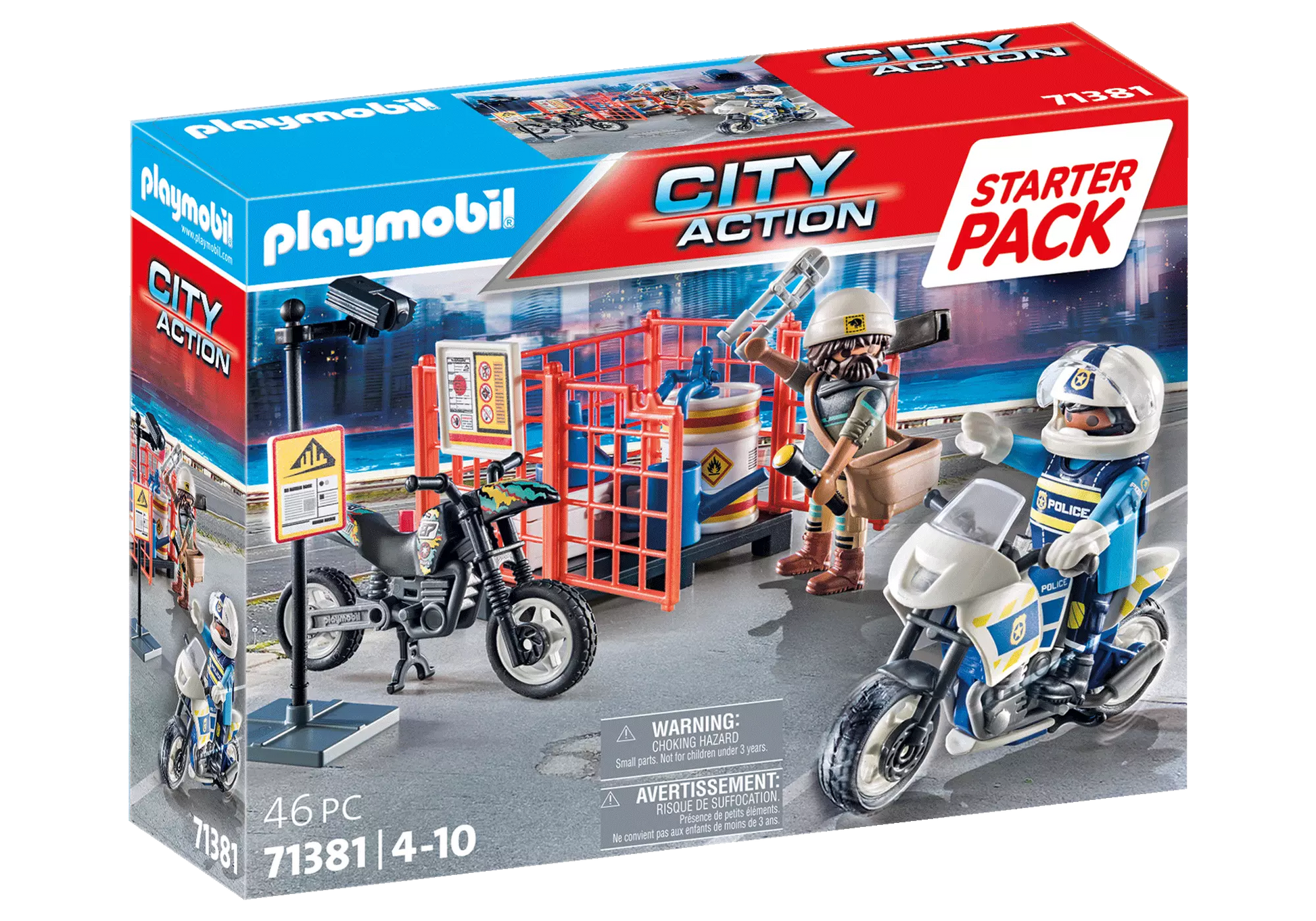 Playmobil 71381 City Action Starter Pack Polizei - plegobil