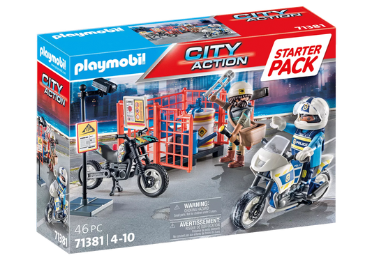 Playmobil 71381 City Action Starter Pack Polizei - plegobil