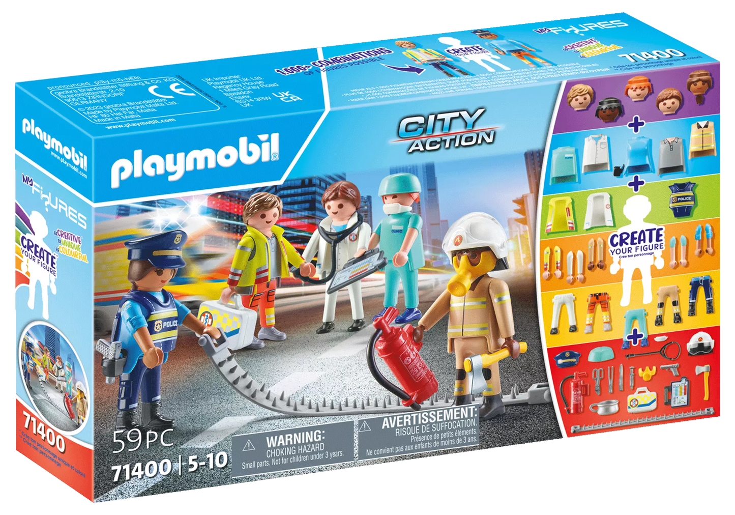 Playmobil 71400 my Figures Rescue - plegobil