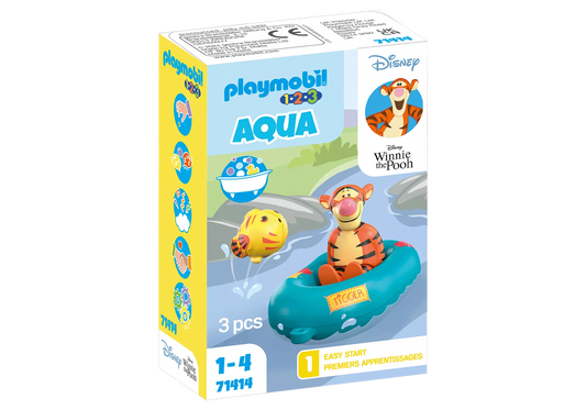 Playmobil 71414 1-2-3 Disney: Tiggers Schlauchbootfahrt - plegobil