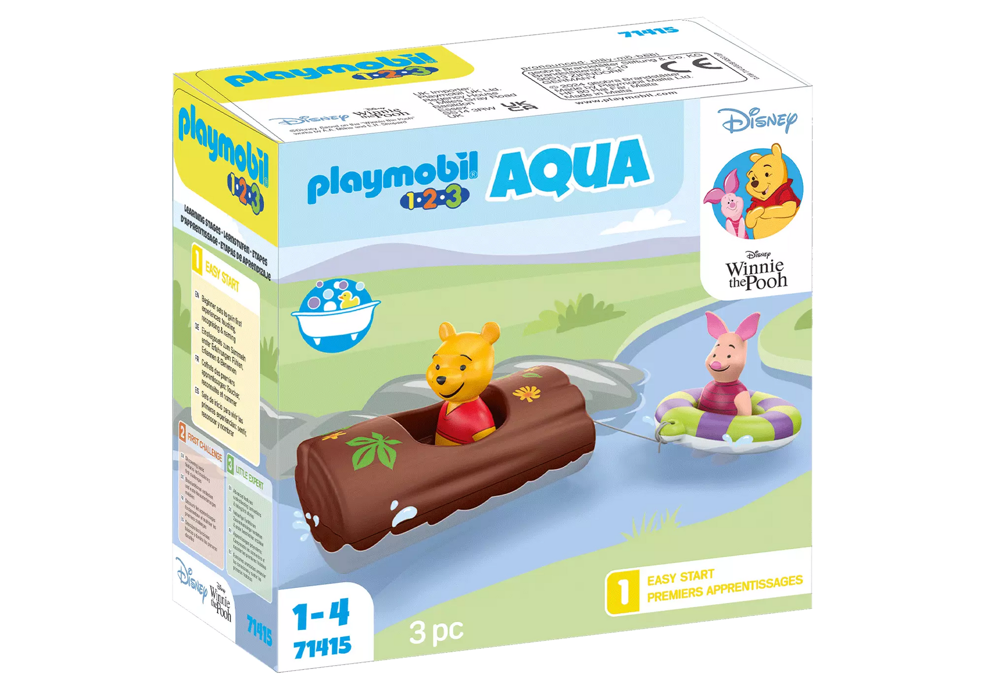 Playmobil 71415 1-2-3 Disney: Winnies und Ferkels Wasserabenteuer - plegobil