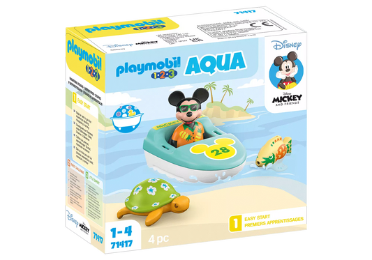 Playmobil 71417 1-2-3 Disney: Mickys Bootstour - plegobil