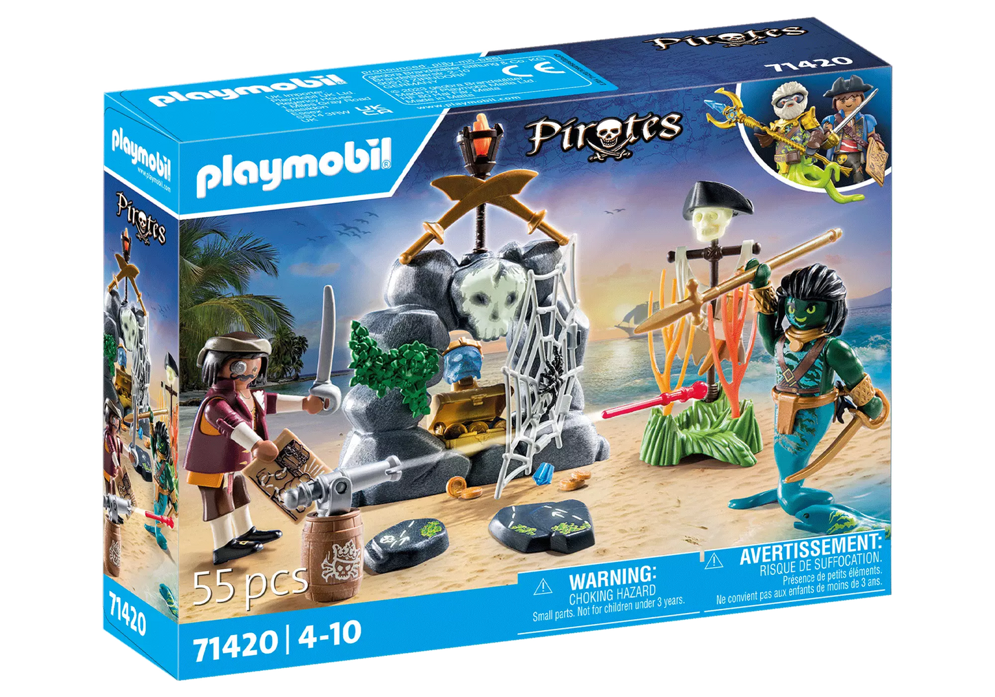 Playmobil 71420 Pirates Schatzsuche - plegobil