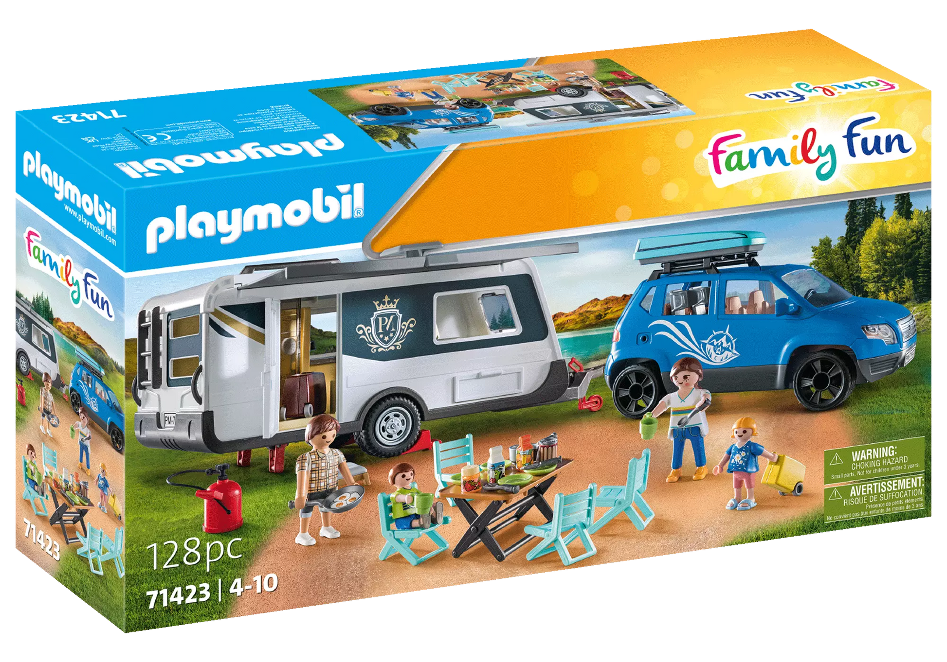 Playmobil 71423 Family Fun Wohnwagen mit Auto - plegobil