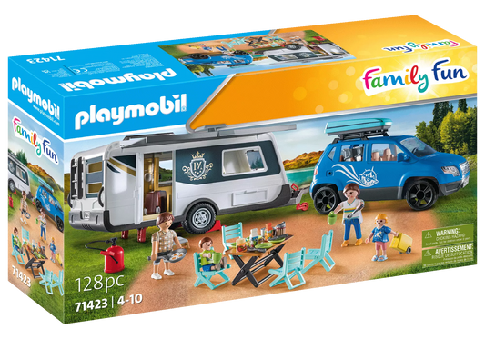 Playmobil 71423 Family Fun Wohnwagen mit Auto - plegobil