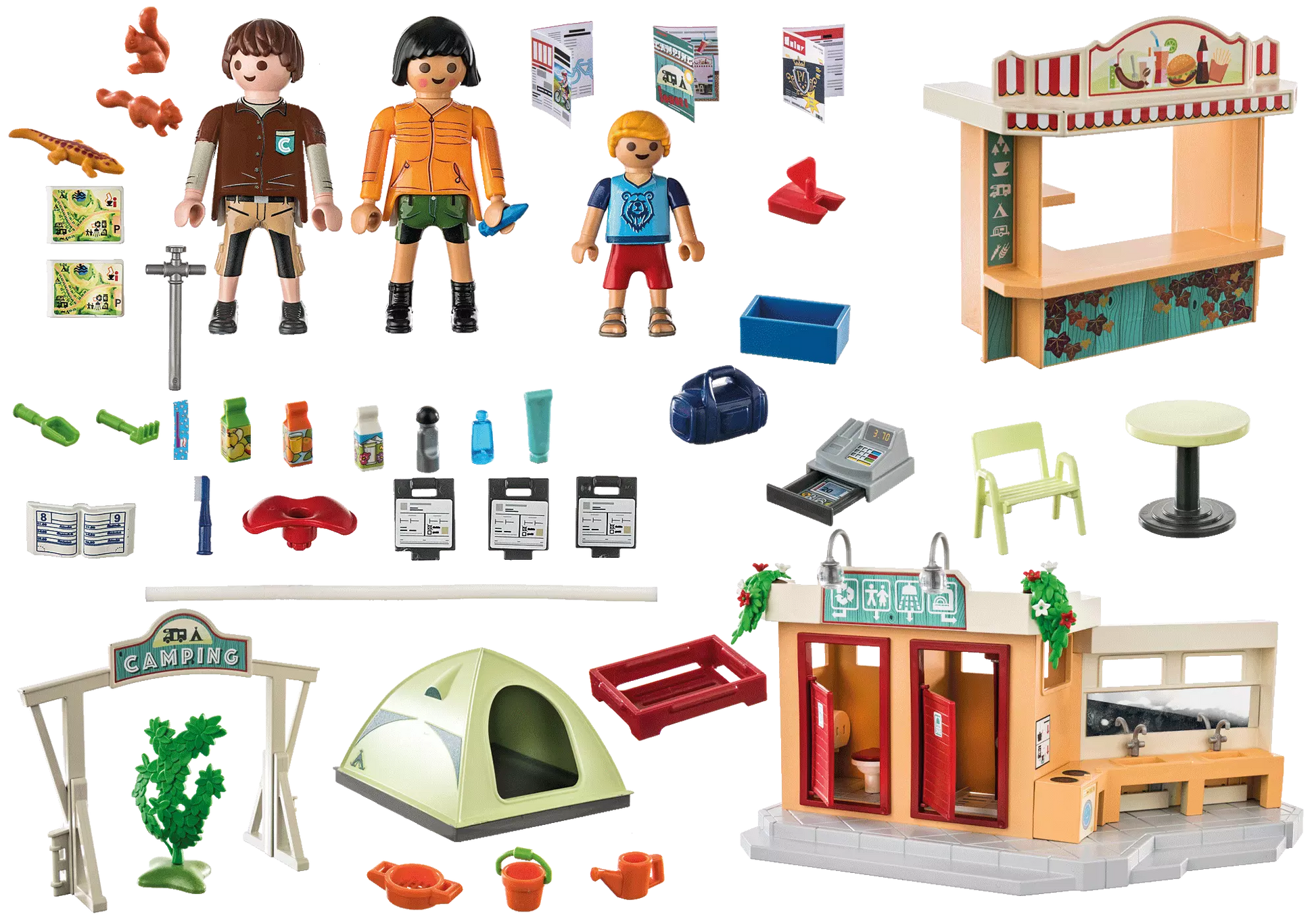 Playmobil 71424 Family Fun Campingplatz - plegobil