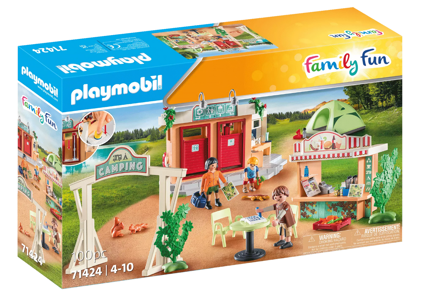 Playmobil 71424 Family Fun Campingplatz - plegobil