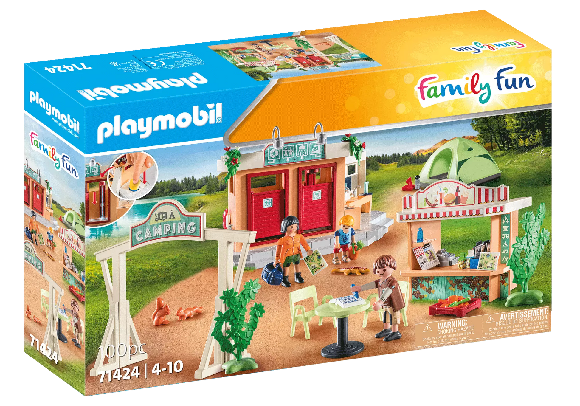 Playmobil 71424 Family Fun Campingplatz - plegobil